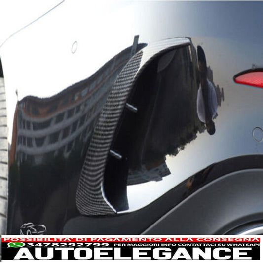 AMG Optics Aero Flaps posteriori in carbonio per Mercedes V177 Classe A AUTOELEGANCERICAMBI