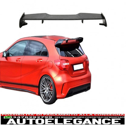 trunk spoiler, trunk lid spoiler suitable for mercedes A-class w176 (2012-2018) a45 a-design