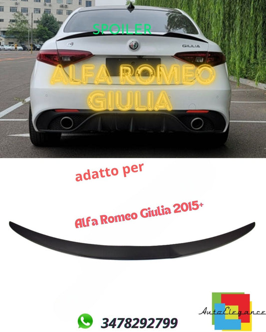 SPOILER  ADATTO PER ✨Alfa Romeo Giulia 2015+✨