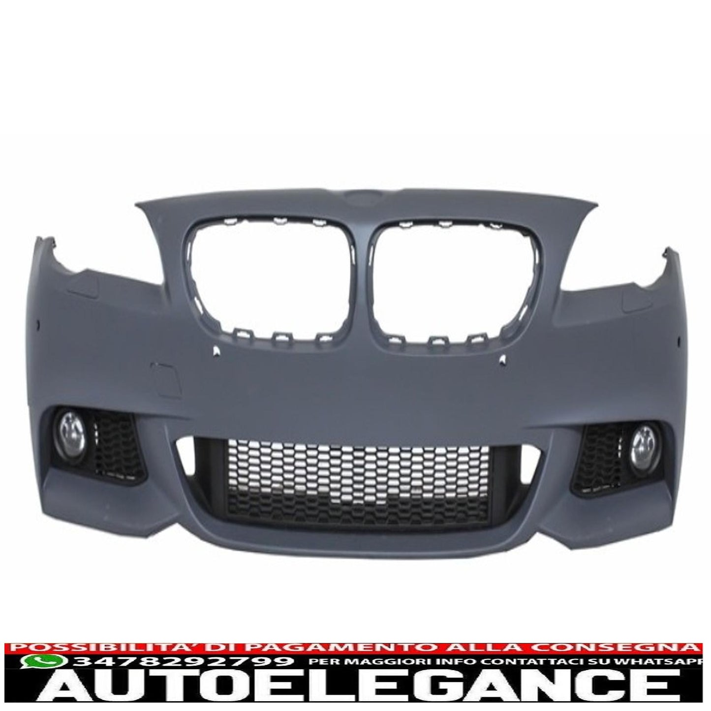 front bumper suitable for bmw 5 series f10 f11 (2011-2014) m-technik design 