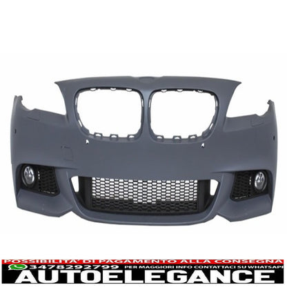front bumper suitable for bmw 5 series f10 f11 (2011-2014) m-technik design 