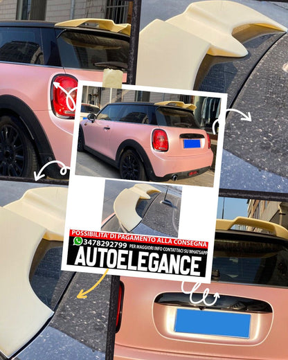 ROOF SPOILER ABS matt black for MiniCooper III F55/F56