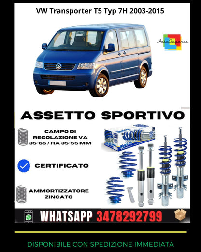 🔥Assetto sportivo ADATTO PER VW Transporter T5 Typ 7H 2003-2015🔥