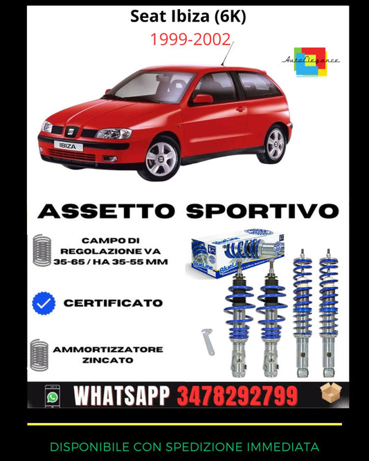 🔥Assetto sportivo adatto per Seat Ibiza (6K) 1999-2002🔥