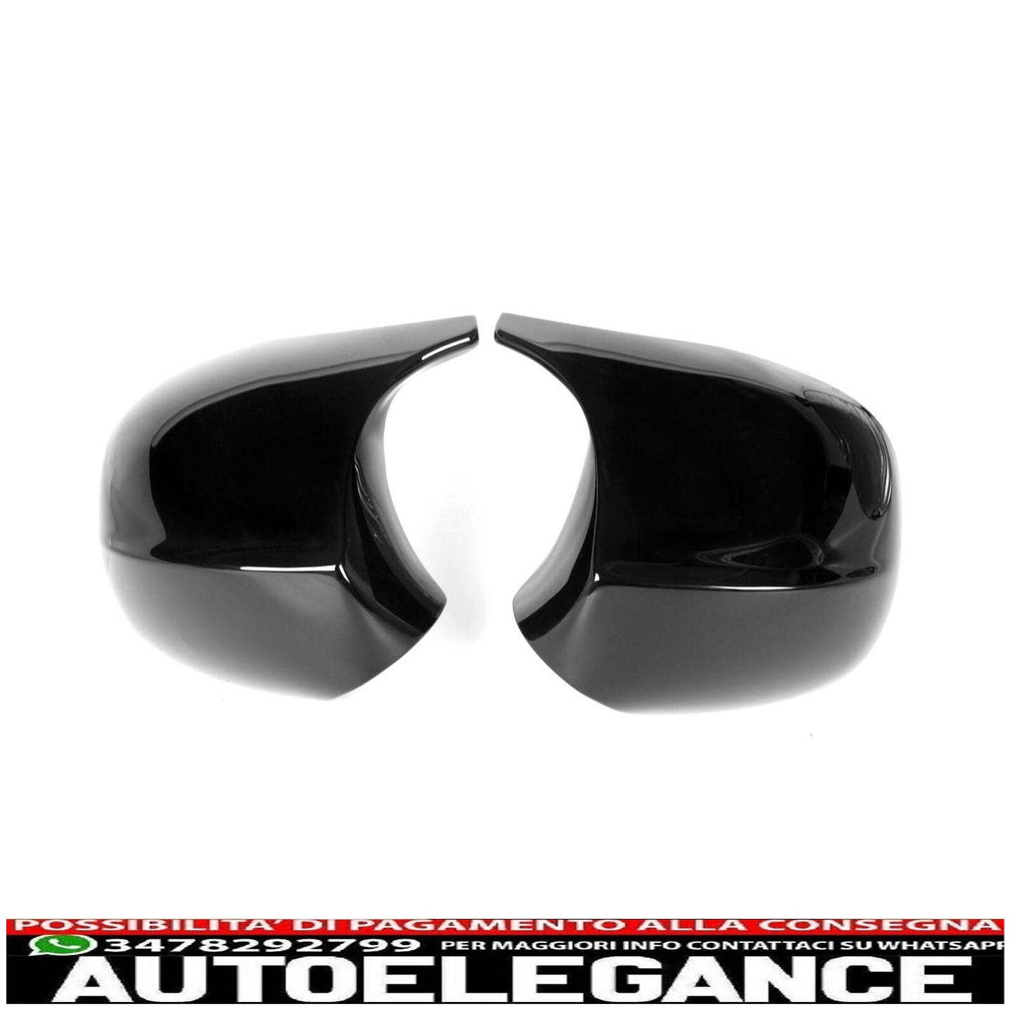 coprispecchietti nero sport da sostituire adatto per bmw e87/e81/e82/e88 + e90...-mostra il titolo originaletesto originalespiegelkappen schwarz sport zum austausch passt für bmw e87/e81/e82/e88 + e90... AUTOELEGANCERICAMBI