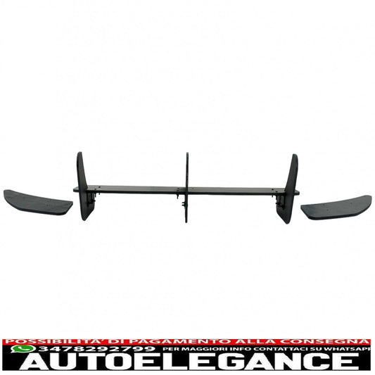 estensione paraurti posteriore per diffusore e splitter laterali adatta per vw golf 7 vii r (2013-2016)