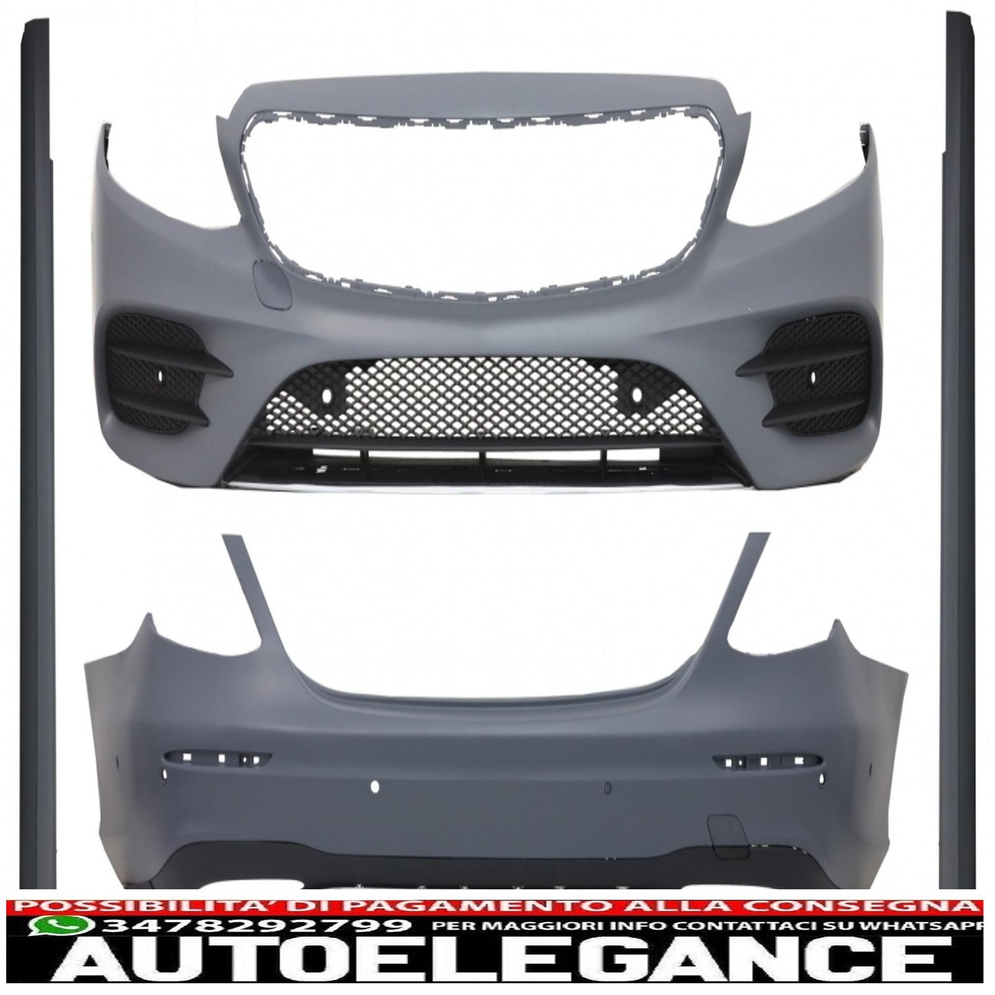 complete body kit suitable for mercedes e-class w213 (2016-2019) e43 e53 sport line design 