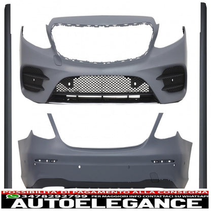 complete body kit suitable for mercedes e-class w213 (2016-2019) e43 e53 sport line design 