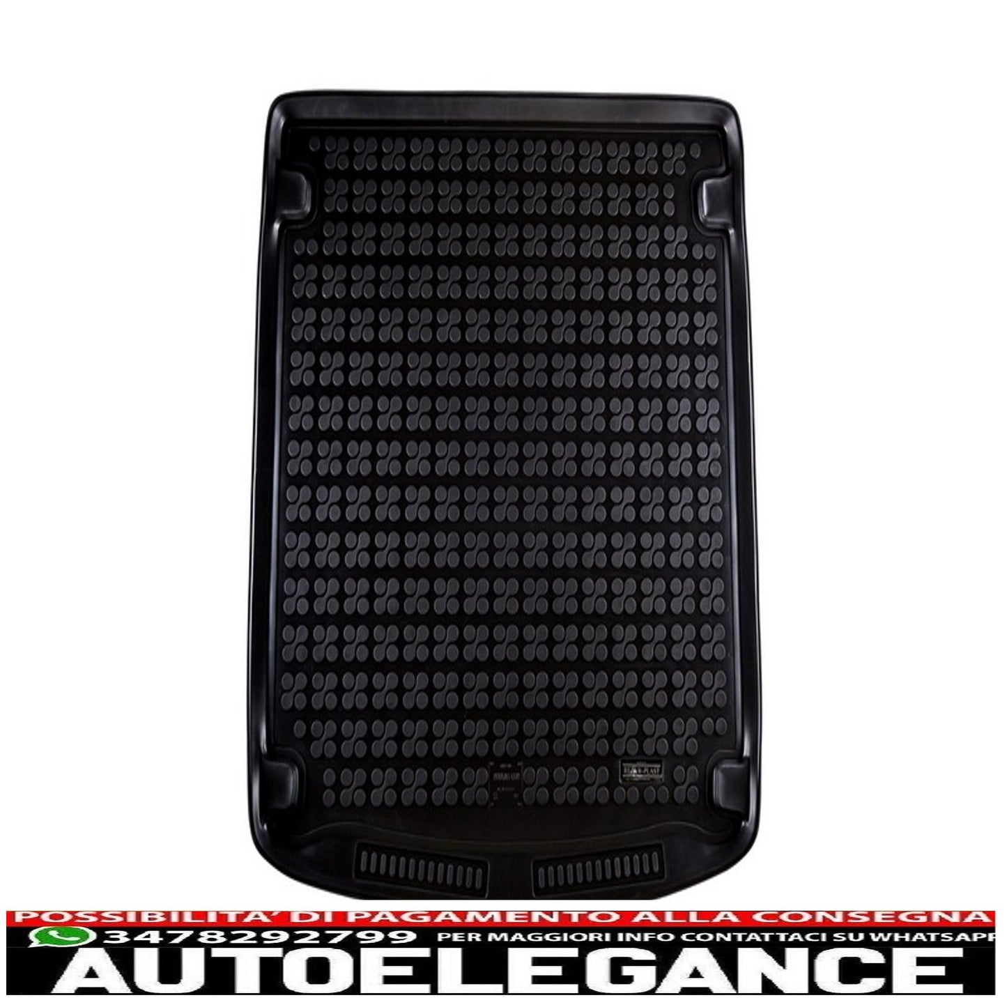 Black rubber trunk mat suitable for audi a6 avant (2011-up)