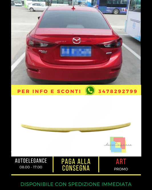 ✨SPOILER compatibile MAZDA 6 MK3 GJ 2012+✨