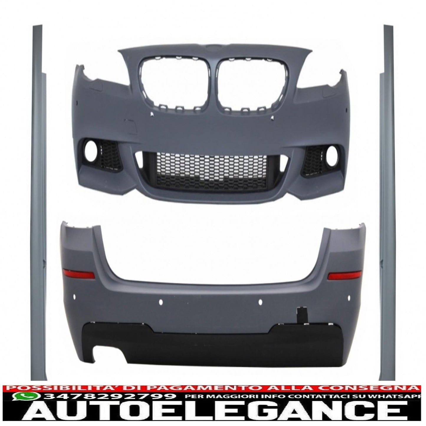 body kit suitable for bmw 5 series f11 touring (2011-up) m-tech m sport design without fog lights