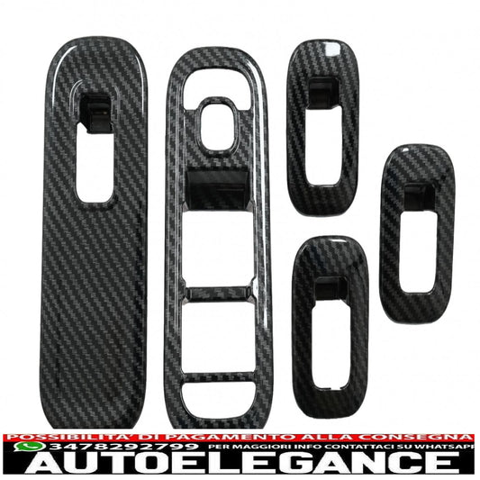 rivestimento del pulsante dell'interruttore di sollevamento del vetro del finestrino dell'auto adatto per mercedes classe A w177 v177 (2018-up) guida a sinistra