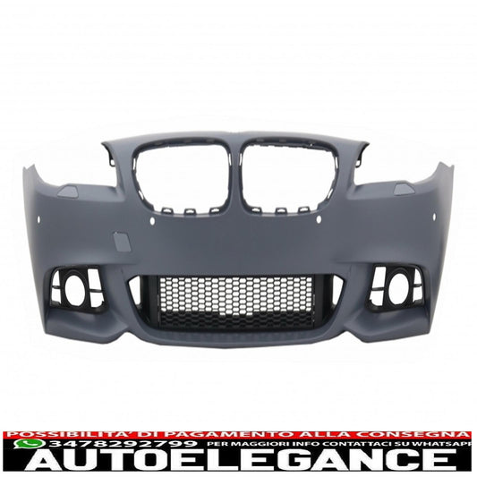 paraurti anteriore bmw serie 5 f10 f11 lci (2015-up) design m-technik senza fendinebbia