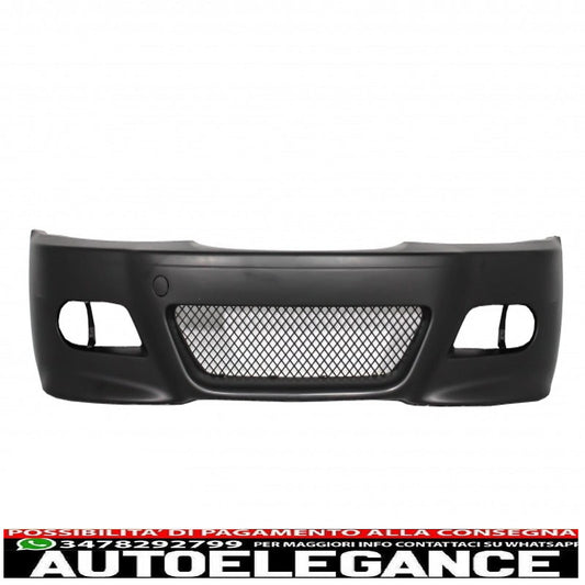 paraurti anteriore adatto per bmw serie 3 e46 (1998-2004) m3 look senza fendinebbia