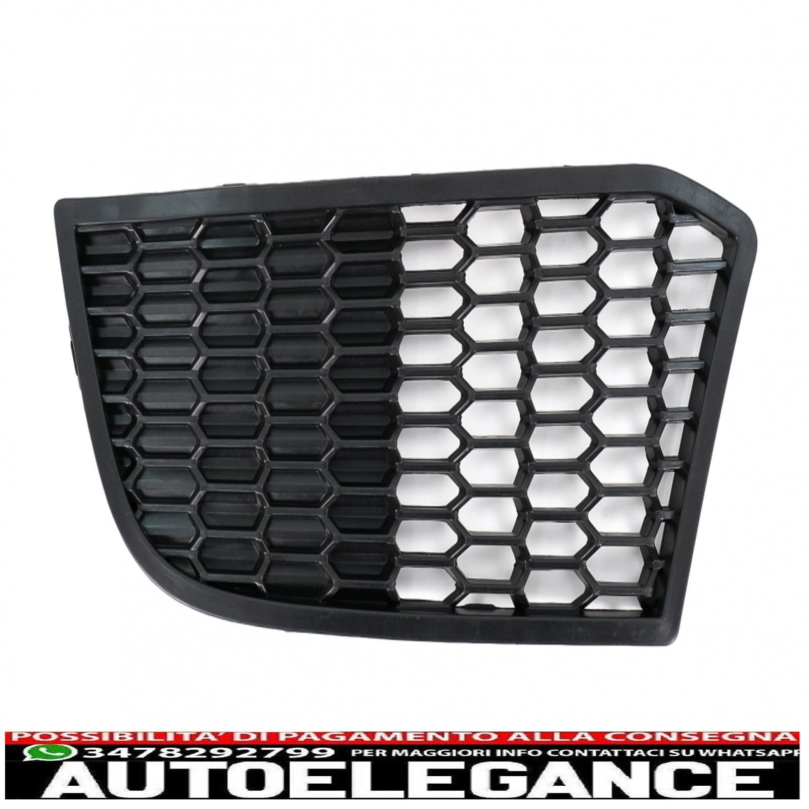 copertura fendinebbia lato sinistro adatto per bmw serie 5 f10 f11 non-lci lci (2010-2017) solo per paraurti sportivo m-tech AUTOELEGANCERICAMBI