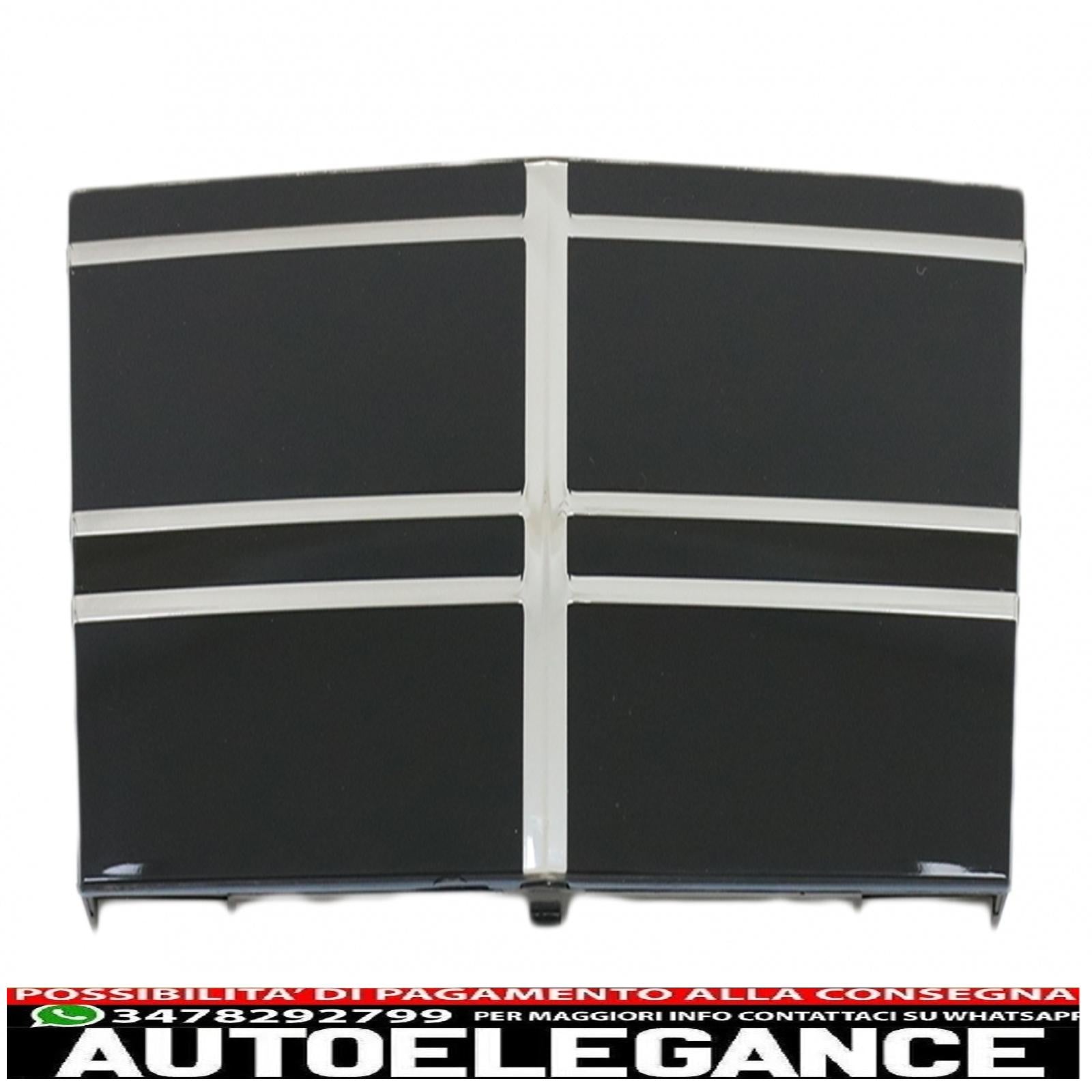 copertura distronic griglia anteriore adatta per mercedes classe s w222 x222 (2013-2020) design cromato AUTOELEGANCERICAMBI