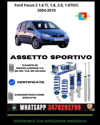 🔥Assetto sportivo ADATTO PER Ford Focus C-Max 1.6 2003-2010🔥