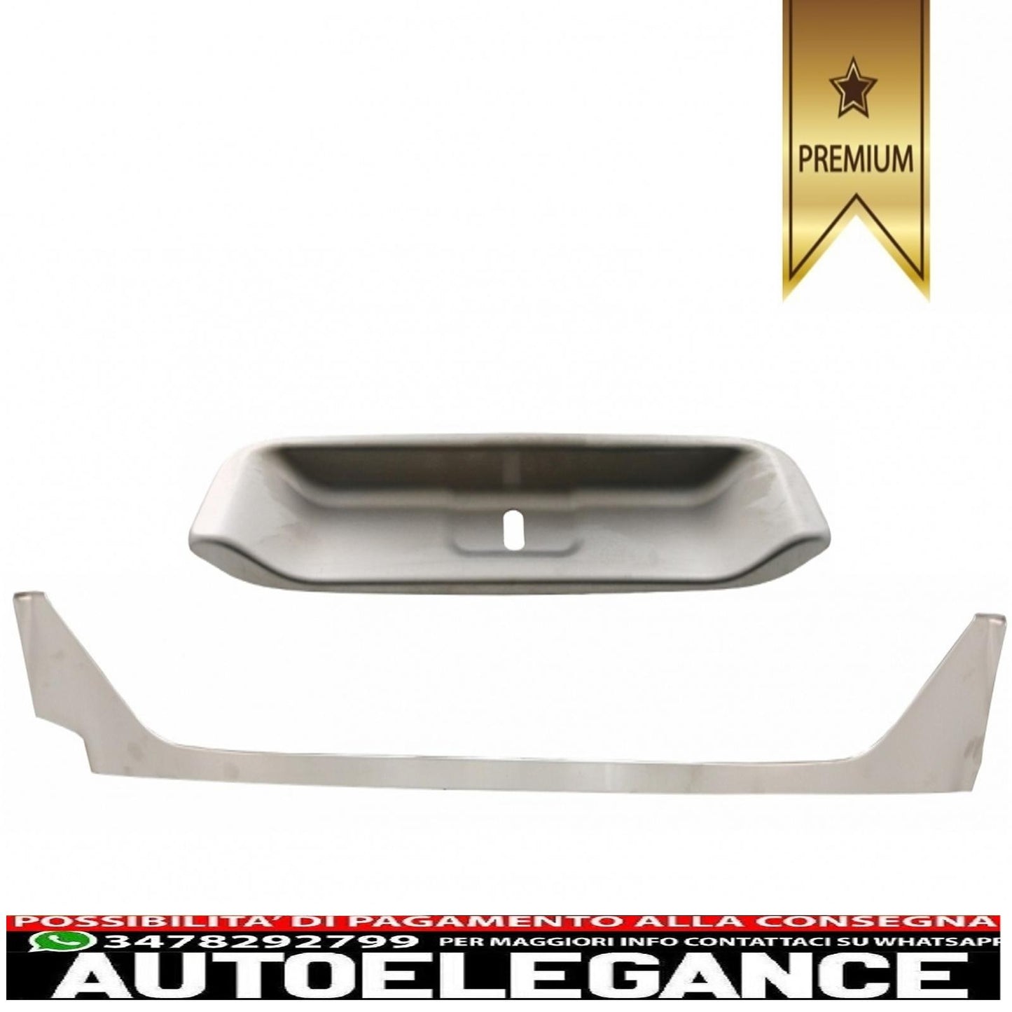 Rear Bumper Protector Sill Plate Internal Step Cover Aluminium Suitable for Mercedes V Class W447 (2014+)
