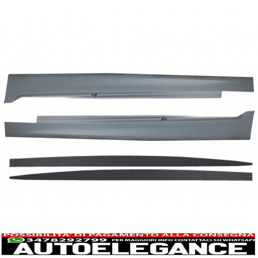 minigonne laterali con estensioni adatte per BMW F10 F11 berlina Touring (2011-up) M5 M-Performance Design