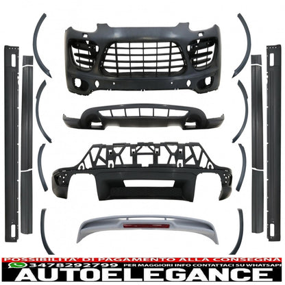 complete body kit suitable for conversion porsche cayenne 92a (2011-2014) to gts design 