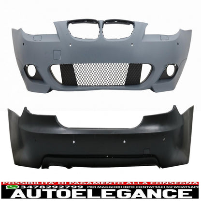 body kit suitable for bmw 5 series e60 lci (2007-2010) m-technik design with 18mm pdc