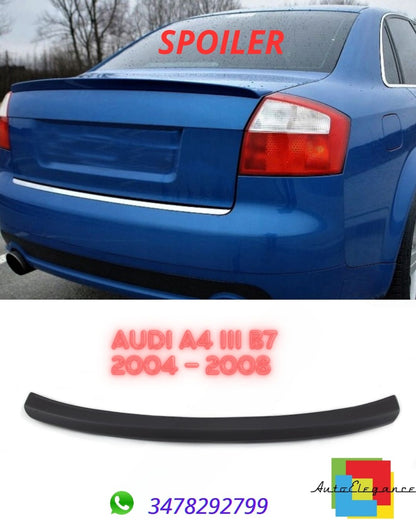 ✨Spoiler COMPATIBILE PER Audi A4 III B7 2004 – 2008 ✨
