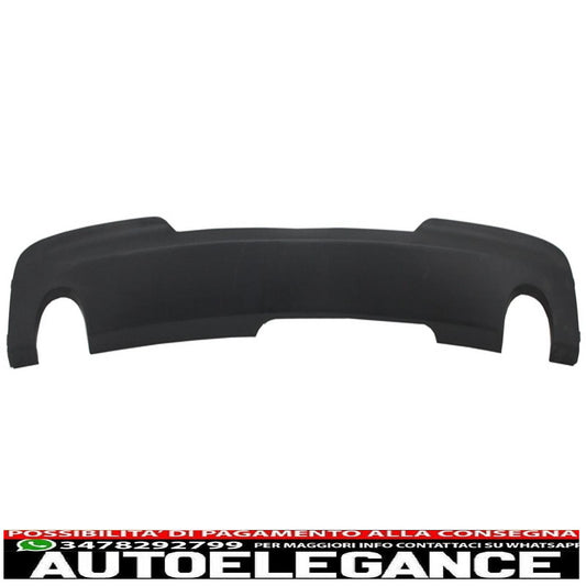 diffusore di scarico singolo a doppia uscita adatto per bmw serie 5 f10 f11 (2011-2017) design m-technik