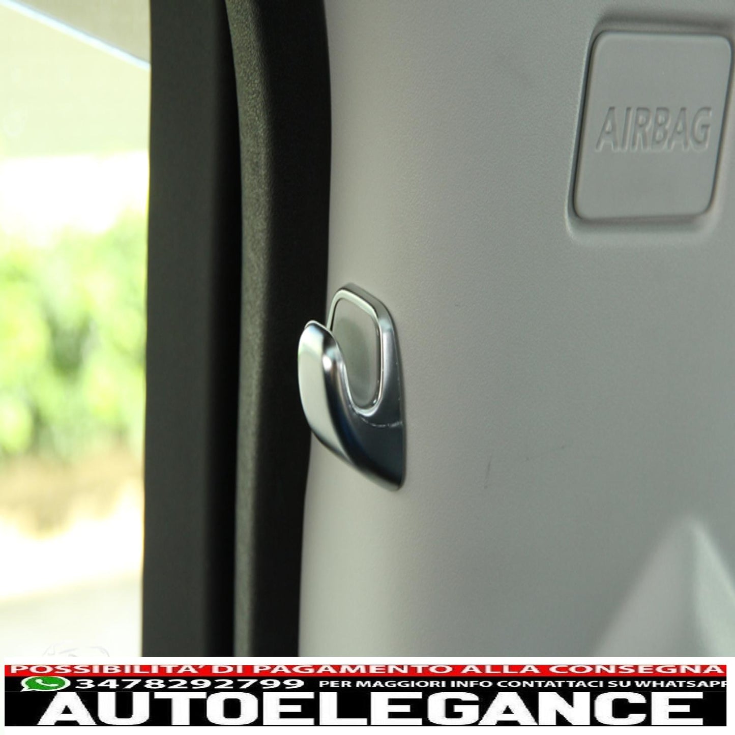 maschera telaio cromato sospensione colonnello b per land rover discovery sport-mostra il titolo originaletesto originale chrome frame cover hanger b-pillar for land rover discovery sport