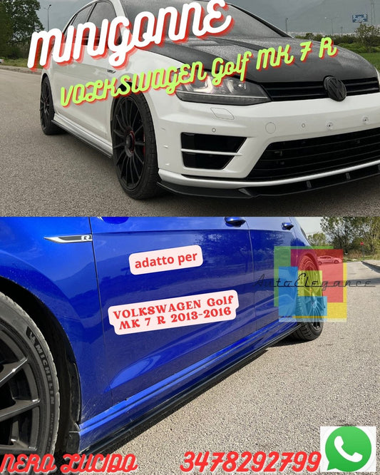 Minigonne Laterali ✨VOLKSWAGEN Golf MK 7 R 2013-2016✨