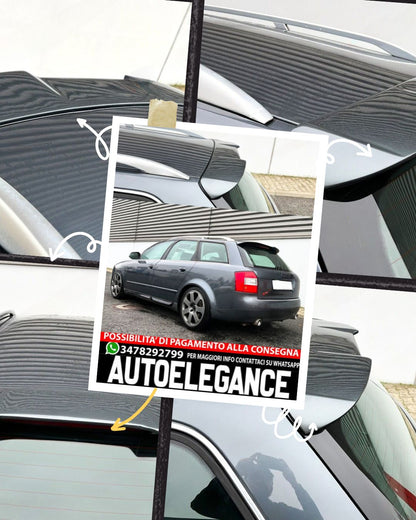 SPOILER COMPATIBILE PER AUDI A4 B6 B7 AVANT RS LOOK (2000-2007)
