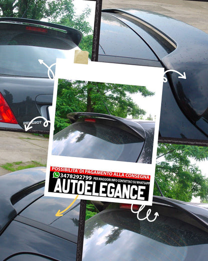 SPOILER ADATTO PER PEUGEOT 207 2006-2012