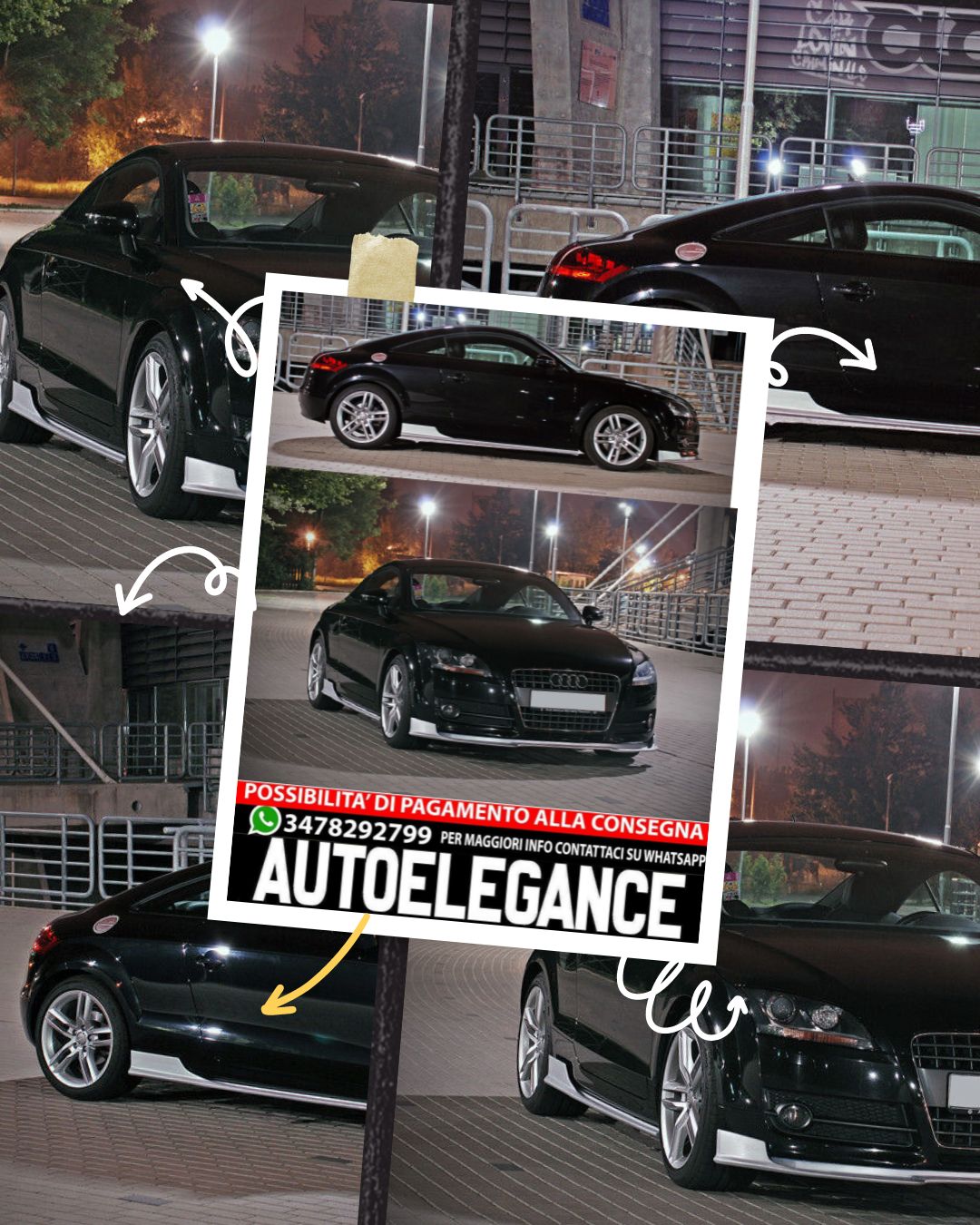 MINIGONNE COMPATIBILI PER AUDI TT 8J