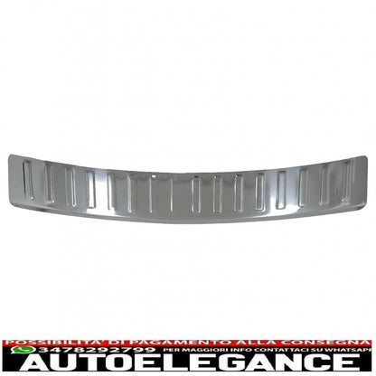 Protezione paraurti posteriore battitacco pedana copertura in alluminio adatta per vw golf vii 7 7.5 5g variante (2012-2019)