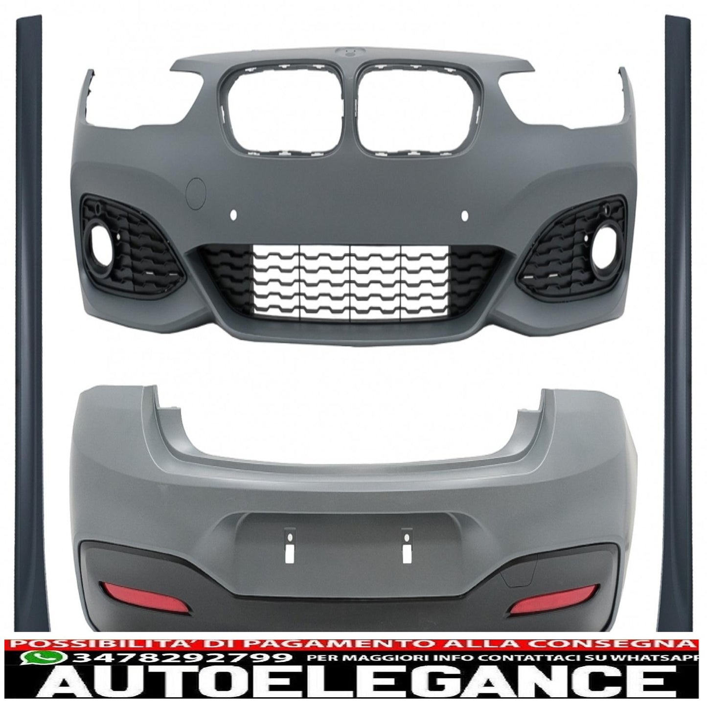 body kit suitable for bmw 1 series f20 lci (2015-2018) m-technik design
