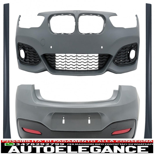 kit carrozzeria adatto per bmw serie 1 f20 lci (2015-2018) design m-technik