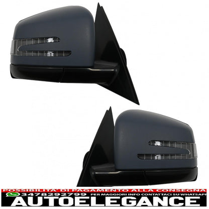 Complete mirror assembly suitable for mercedes s class w221 (2005-2010) restyling design