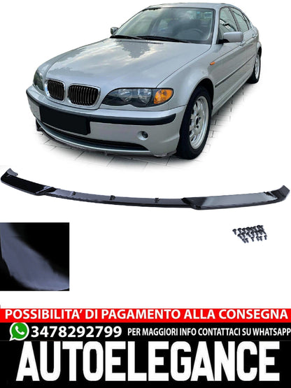 Lucida paraurti con labbro dello spoiler anteriore aftermarket compatibile con BMW Serie 3 E46 Limousine Touring 01-05