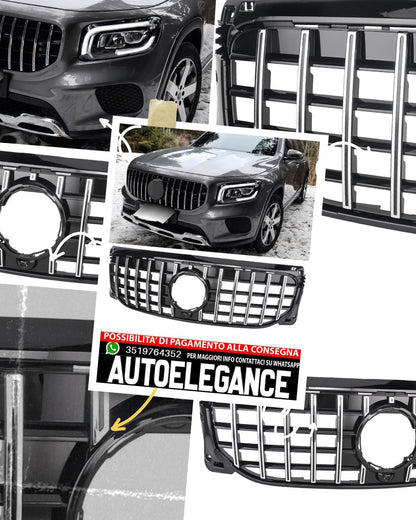 Griglia GT Panamericana sport Mercedes Classe GLB X247 2020 SILVER NERO