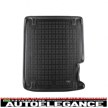 Black rubber trunk mat suitable for bmw x4 (f26) (2014-2018)
