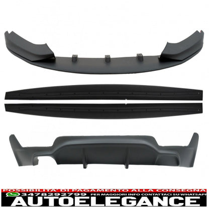 additional kit extension conversion package to m4 design suitable for BMW 4 series F32 F33 F36 (2013-2019) coupe cabrio
