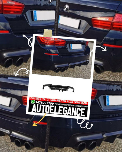 REAR DIFFUSER suitable for BMW 5 F10 F11 2010-2017