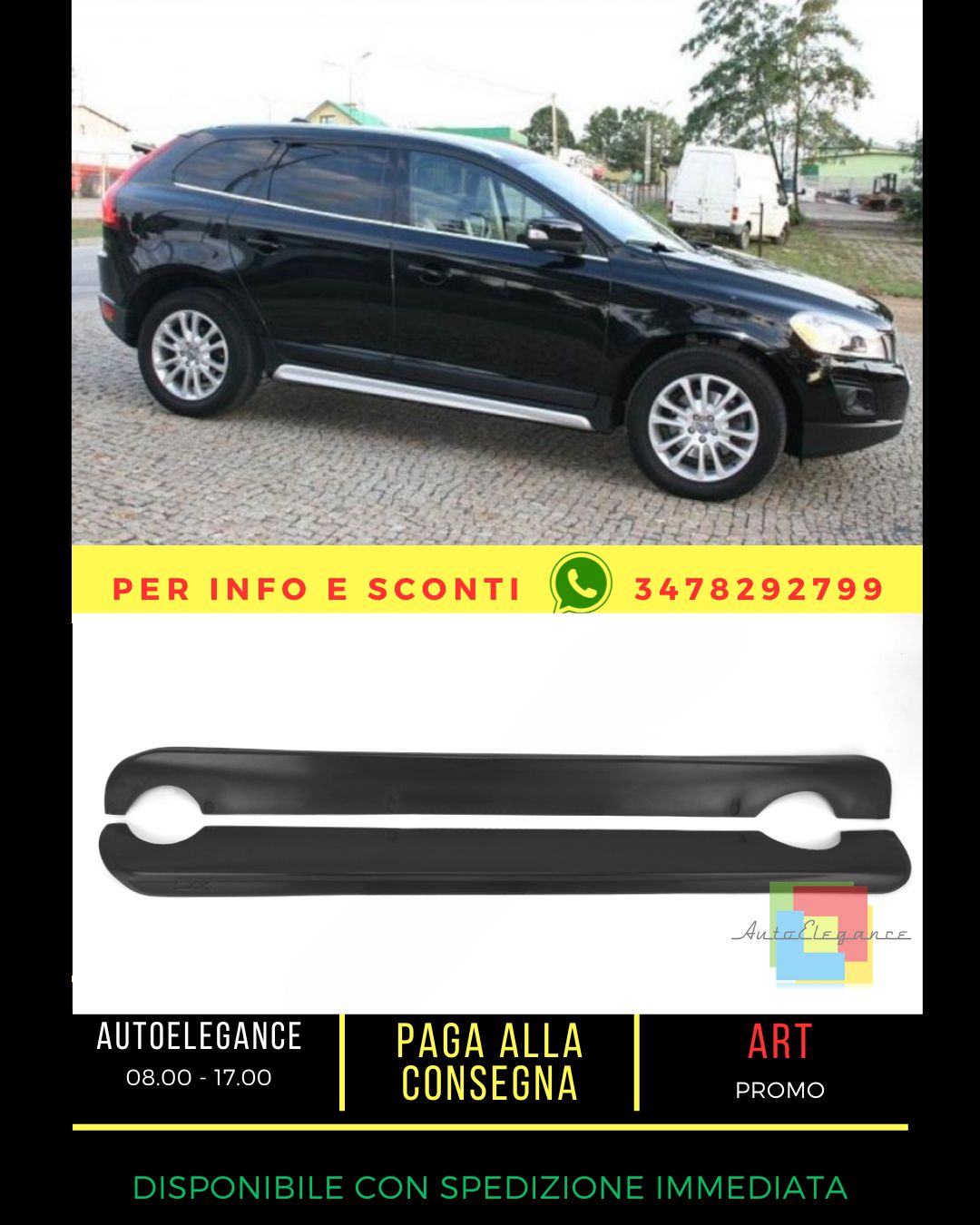🔥MINIGONNE ADATTO PER VOLVO XC60 2008-2013🔥
