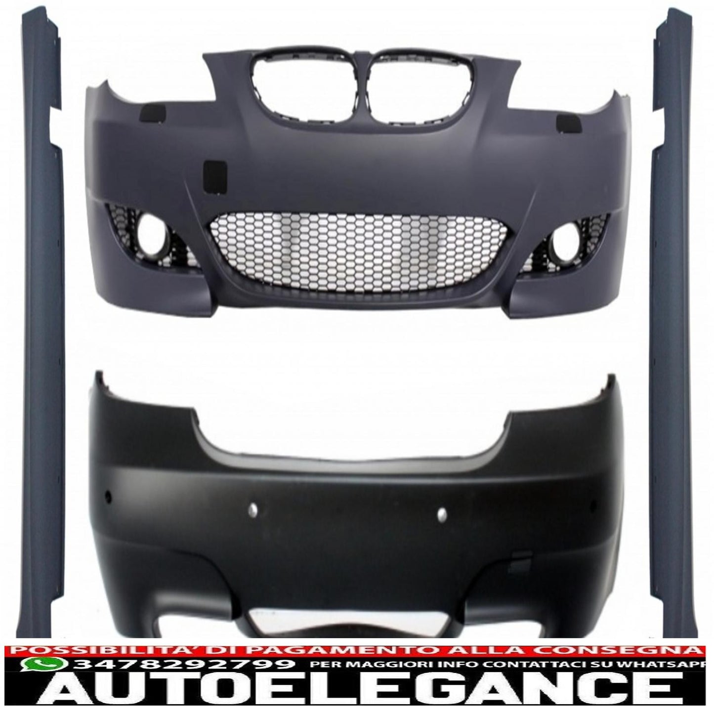 body kit suitable for bmw 5 series e60 (2003-2007) with m5 design side skirts