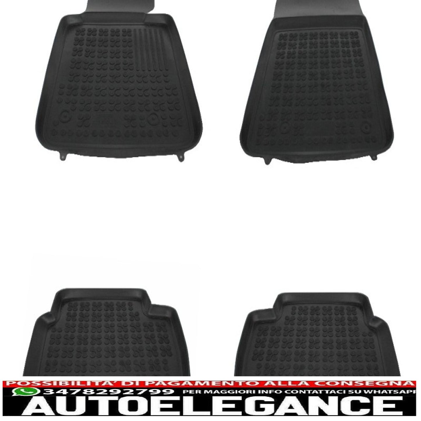 Black rubber mat suitable for bmw 3 series e46 e90 e91 sedan touring