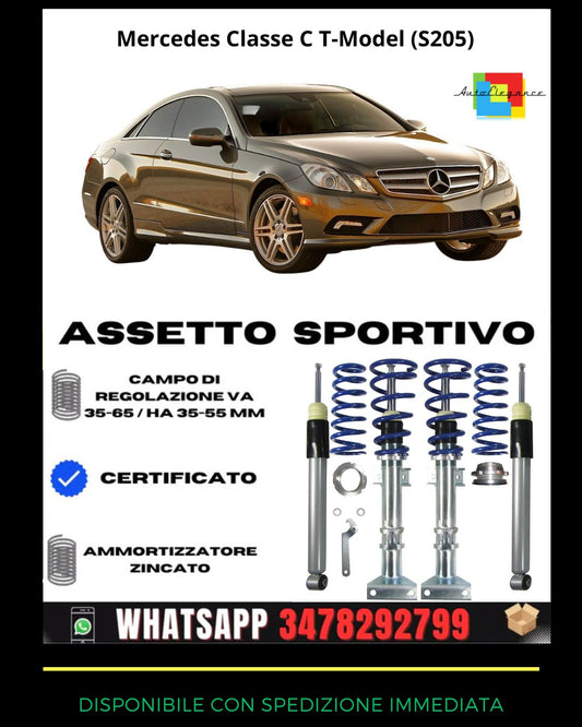 🔥Assetto sportivo ADATTO PER Mercedes Classe C T-Model (S205)🔥