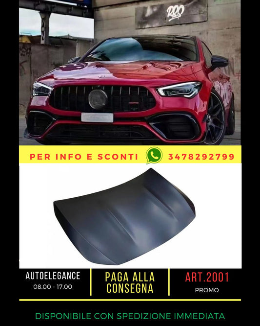 ✨Aluminum Bonnet Suitable for Mercedes Benz A-Class CLA W177 W118 A35 A45✨ 