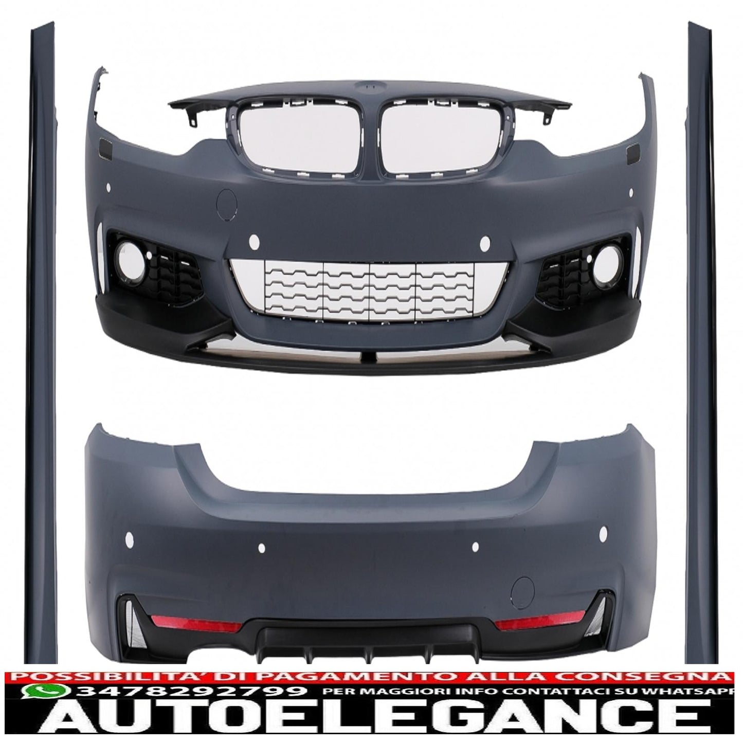 Complete body kit suitable for bmw 4 series f36 gran coupe (2013-2019) 