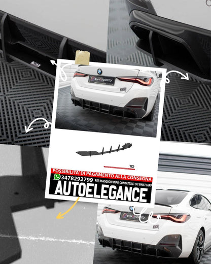 STREET PRO DIFFUSORE POSTERIORE adatto per BMW I4 M-PACK G26  2021 -