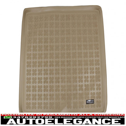 Beige rubber trunk mat suitable for bmw x1 e84 (2009-2015)