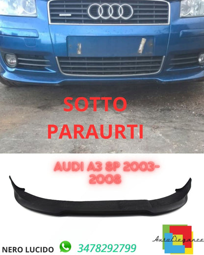 ✨✨Sotto paraurti ADATTO PER Audi A3 8P 2003-2008 ✨✨